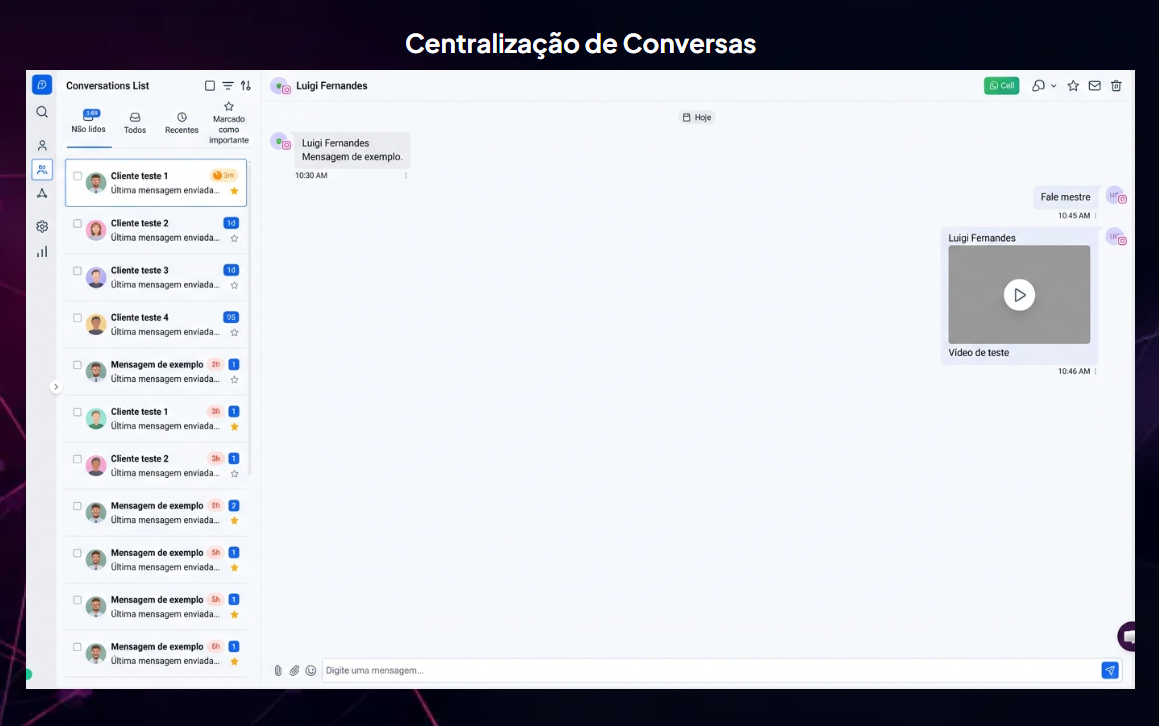 Central de Chat